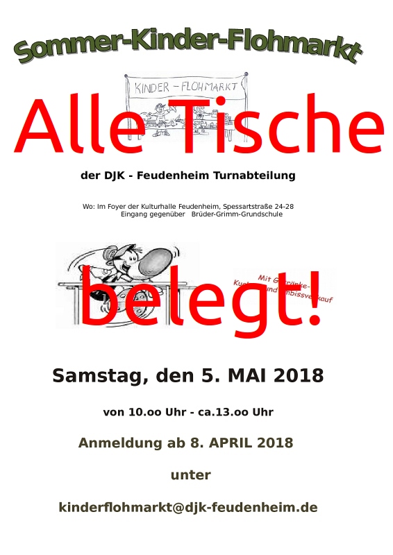 Sommer-Kinder-Flohmarkt